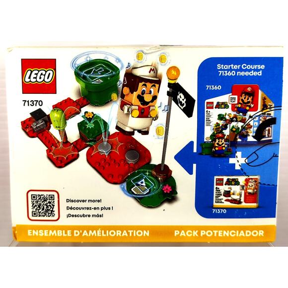 LEGO 71370 Super Mario FIRE MARIO Power-Up Pack, New, See Pics/Descr. - Picture 2 of 7